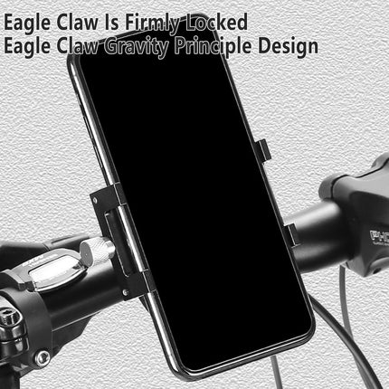 Aluminum Alloy Bicycle Mobile Phone Stand Phone Rack Cycling Accessories Mount