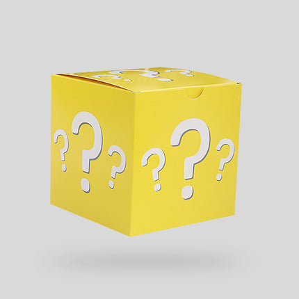 50pcs Blind Box Empty Gift Box Surprise Carton Packaging Mystery Prize Storage