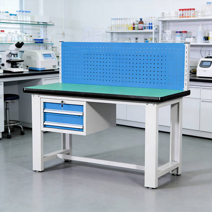 Anti Static Heavy Duty Steel Workbench 180x75x80cm Modular Components