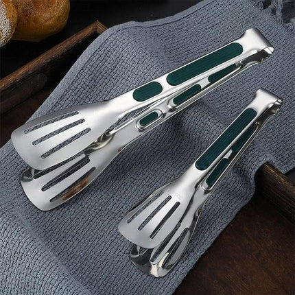 3pcs Stainless Steel Food Holders Kitchen Grill Steak Food Holder Cooking Tools