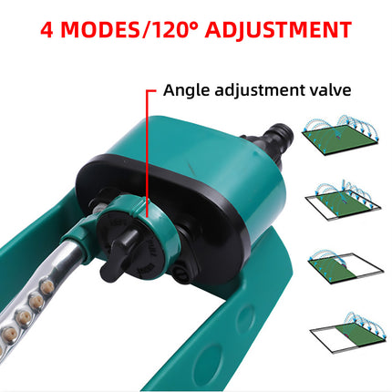 15-Hole Sprinkler Garden Lawn Sprinkler Irrigation System Adjustable Watering