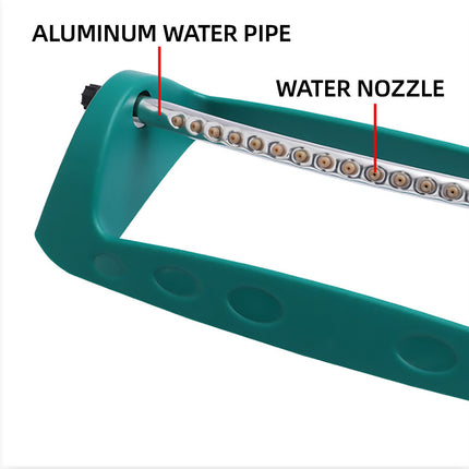 15-Hole Sprinkler Garden Lawn Sprinkler Irrigation System Adjustable Watering
