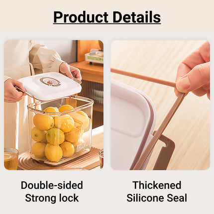 Vacuum Food Storage Box Sealed Container Kitchen Refrigerator Tank for Keeping