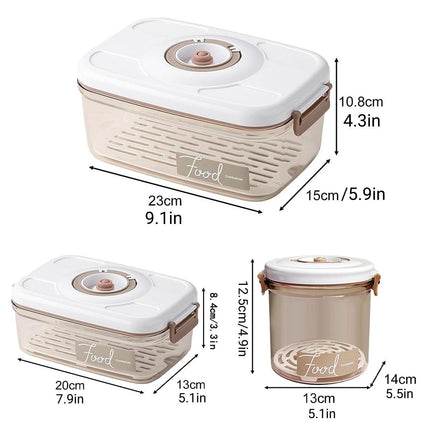 Vacuum Food Storage Box Sealed Container Kitchen Refrigerator Tank for Keeping