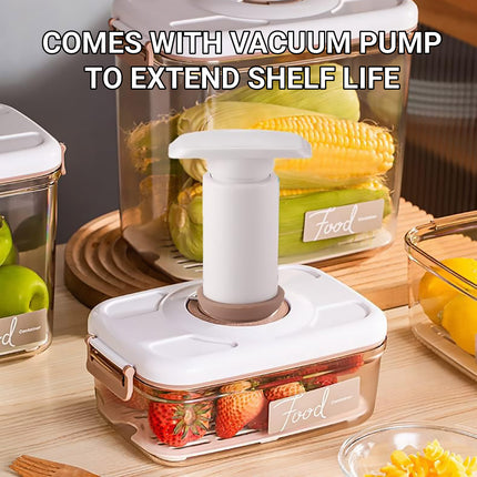 Vacuum Food Storage Box Sealed Container Kitchen Refrigerator Tank for Keeping