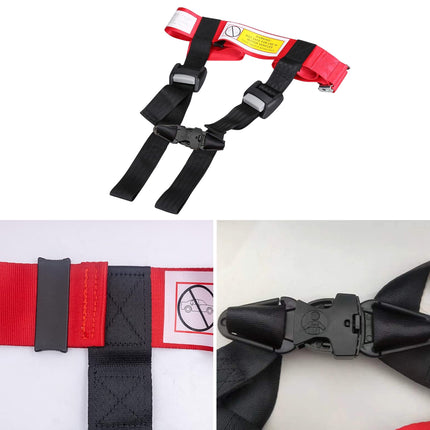 Adjustable Airplane Travel Safety Seat Strap for Children Toddler Secure Seat Belt