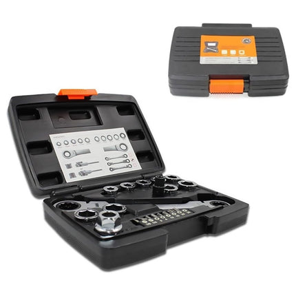 36PCS Flex Head Ratchet Wrench Set Standard Combination Spanner Car Repair Use