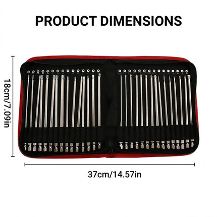 30Pcs 150mm Screwdriver Bit Set Power Tool Accessory Kit For Home Repair Use