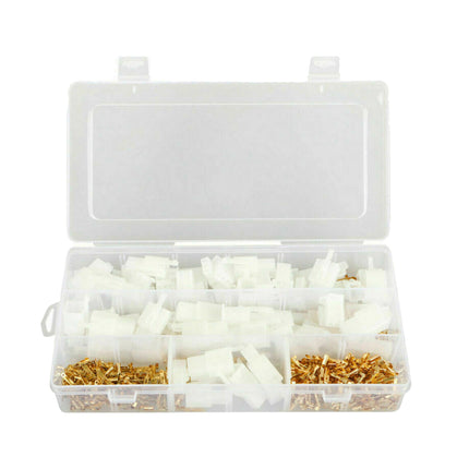 380PCS Motorcycle Electric Vehicle Wire Connector Kit 2/3/4/6 Pin 2.8mm Terminal
