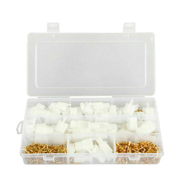 380PCS Motorcycle Electric Vehicle Wire Connector Kit 2/3/4/6 Pin 2.8mm Terminal