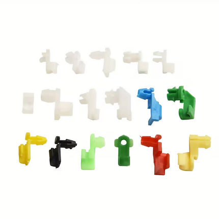 160pcs Plastic Car Door Clip Set Auto Interior Panel Repair Replacement