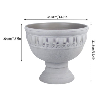 Simple Creative Resin Flower Planter High-Quality for Indoor Outdoor Garden Use