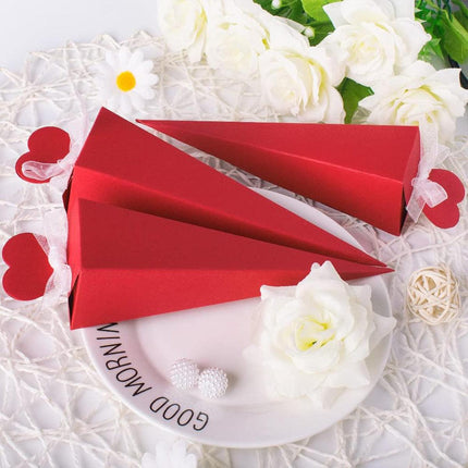 Cone Candy Boxes 50pcs Ice Cream Shape Gift Boxes Party Favour Treat Packaging