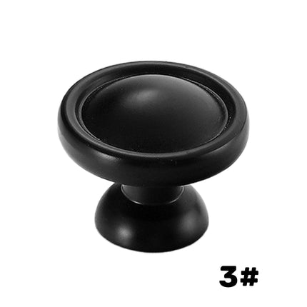 Black Copper Cabinet Handle Wardrobe Drawer Pull Door Handle for Cabinets