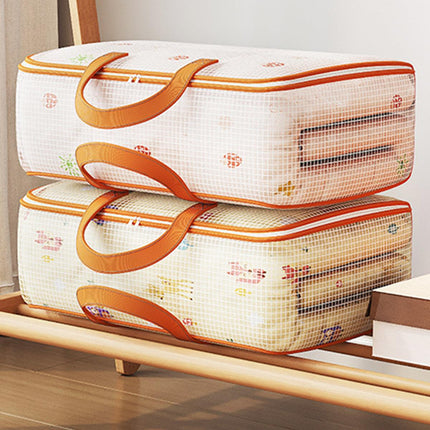 4pcs Large Capacity Quilt Storage Bags for Clothes Luggage Moving Organising Bag