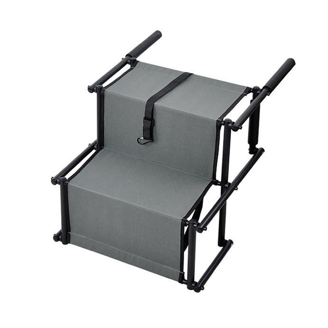 2 Steps Dog Ramp Pet Ladder Foldable Car Travel Height Stair for Pets Access