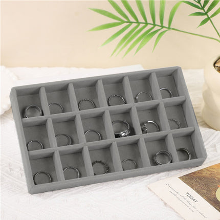 4PCS Jewelry Organizer Box Set Makeup Storage Tray for Rings Earrings Bracelets