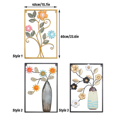 Iron Decoration Painting for Living Room Bedroom Office Housewarming Gift