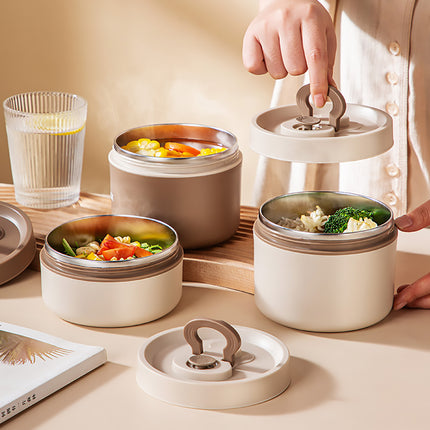 Lunch Box Food Container Thermal Warmer Hot Student Bento Insulated Soup Cup