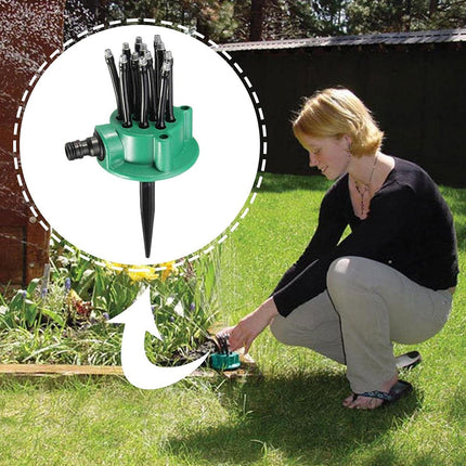 360-Degree Garden Automatic Multi-watering Sprinkler Lawn Irrigation Sprinkler