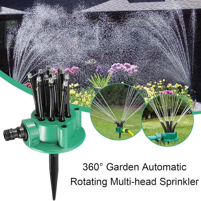 360-Degree Garden Automatic Multi-watering Sprinkler Lawn Irrigation Sprinkler
