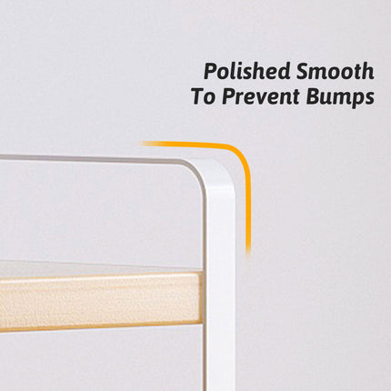 Double Layer Storage Shelf Desktop Organizer Cosmetics Stationery Rack Durable