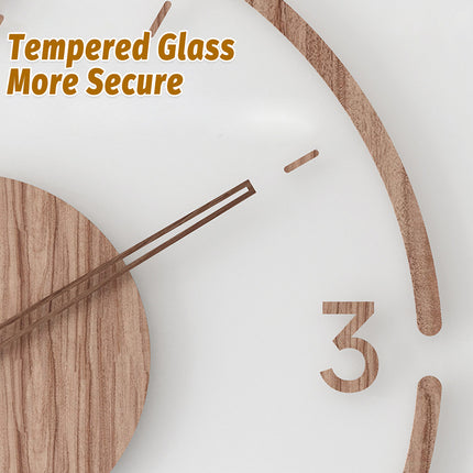 Creative Silent Wall Clock for Living Room Non Ticking Durable Home Decor