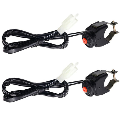2PCS Off Road Motorcycle ATV Ignition Start Stop Kill Dot Switch Dirt Quad Bike