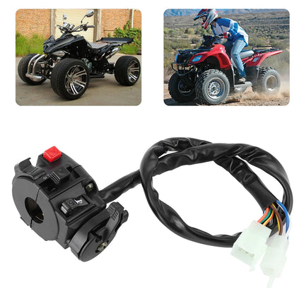 Motorcycle ATV 4WD ATV Left Hand Accessories 5Function Switch Easy Use