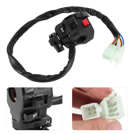Motorcycle ATV 4WD ATV Left Hand Accessories 5Function Switch Easy Use