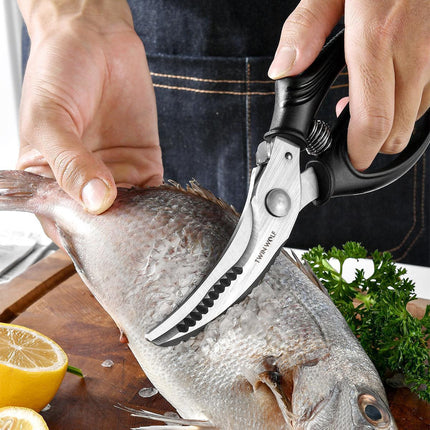 Kitchen Scissors Stainless Steel Multi Purpose Poultry Bone Cutter for Home Cooking
