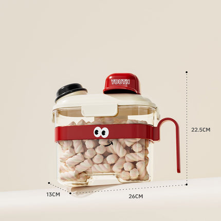 3PCS Airtight Grain Storage Container Set with Handle for Pantry