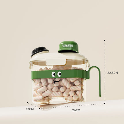 3PCS Airtight Grain Storage Container Set with Handle for Pantry