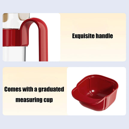 3PCS Airtight Grain Storage Container Set with Handle for Pantry