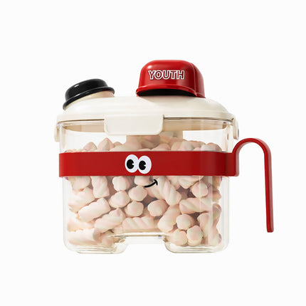 3PCS Airtight Grain Storage Container Set with Handle for Pantry
