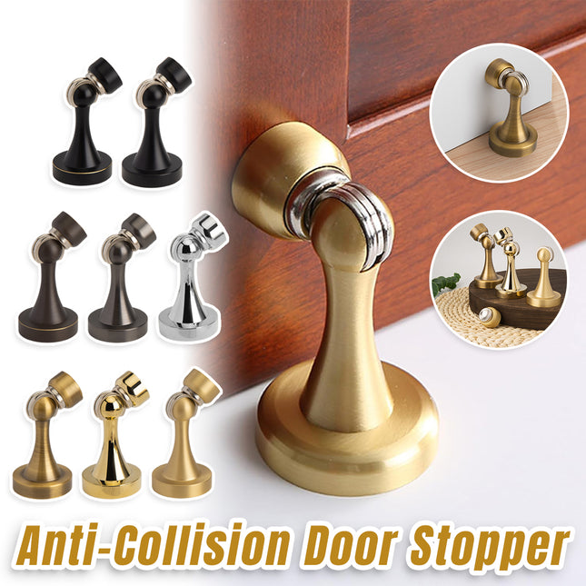 8 Colours Door Suction Stopper Wall Mounted Anti Collision Catch Magnetic Holder