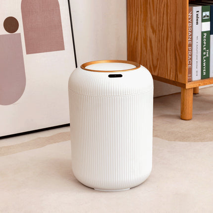 Smart Sensor Trash Can 9.5L Round Automatic Bin For Kitchen Bathroom Bedroom