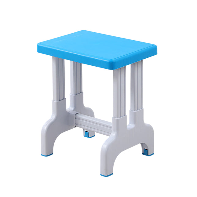 Plastic Square Stool Non Slip Durable Comfortable For Classroom Home Office