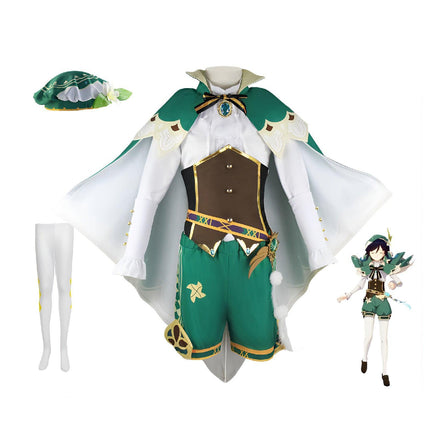 Wendy Anime Game Suit Costume Female Full Halloween Wendy Cos Spot AU - Aimall