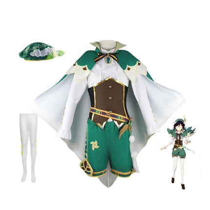 Wendy Anime Game Suit Costume Female Full Halloween Wendy Cos Spot AU - Aimall