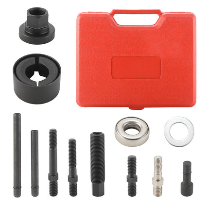 12PCS Power Steering Wheel Pulley Removal Tool Professional Automotive Repair
