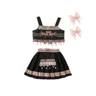Girl National Hanfu Suit Summer Dress Sling Skirt Two-Piece Clothes