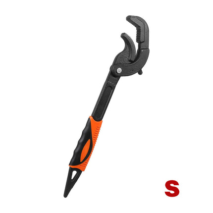 Pipe Wrench Quick Adjust Spanner Multi Functional Water Pipe Tool Heavy Duty