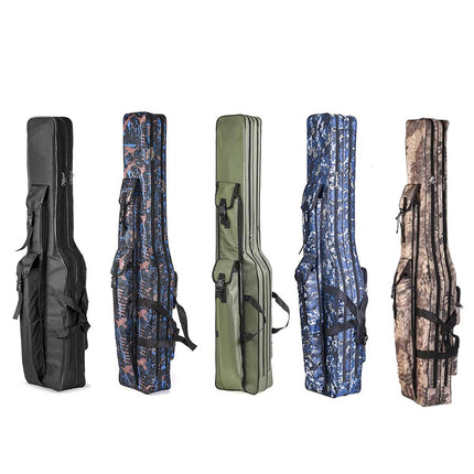 130cm Big Belly Fishing Tackle Bag Rod Storage Carry Case Outdoor Fishing Bag