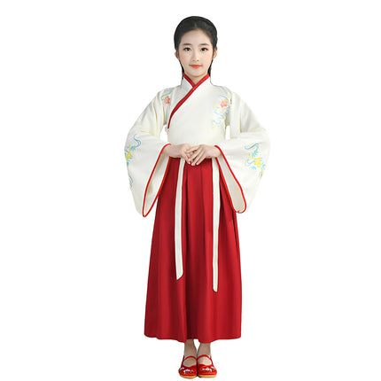 Girl Hanfu Traditional Chinese Style Performance Costume Cultural Outfit