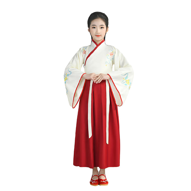 Girl Hanfu Traditional Chinese Style Performance Costume Cultural Outfit