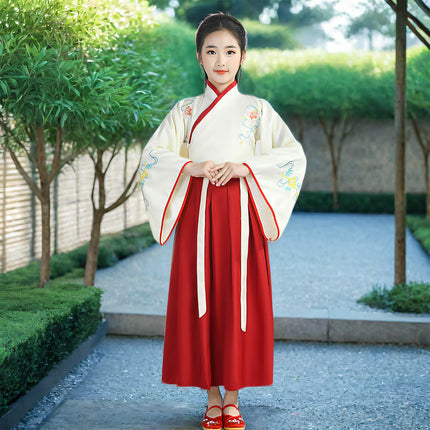 Girl Hanfu Traditional Chinese Style Performance Costume Cultural Outfit