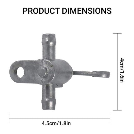 2PCS Off Road Motorcycle Dual 5/16 Fuel Valve Switch 8mm Dirt Pit Bike Accessory