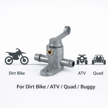 2PCS Off Road Motorcycle Dual 5/16 Fuel Valve Switch 8mm Dirt Pit Bike Accessory