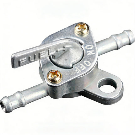 2Pcs Fuel Valve Switch GY6 50-150cc ATV Moped Inline Fuel Tap Inlet Outlet